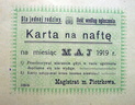Karta na naftę