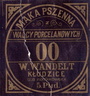 Etykieta mąki pszennej