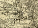 Mapa topograficzna 1839r